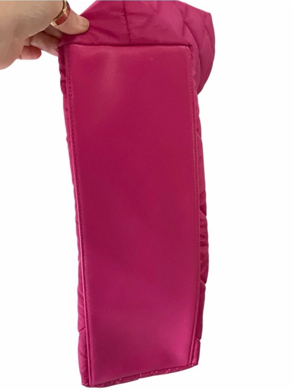 Juicy Couture Hot Pink Quilted Puffy Tote - Picture 5 of 8